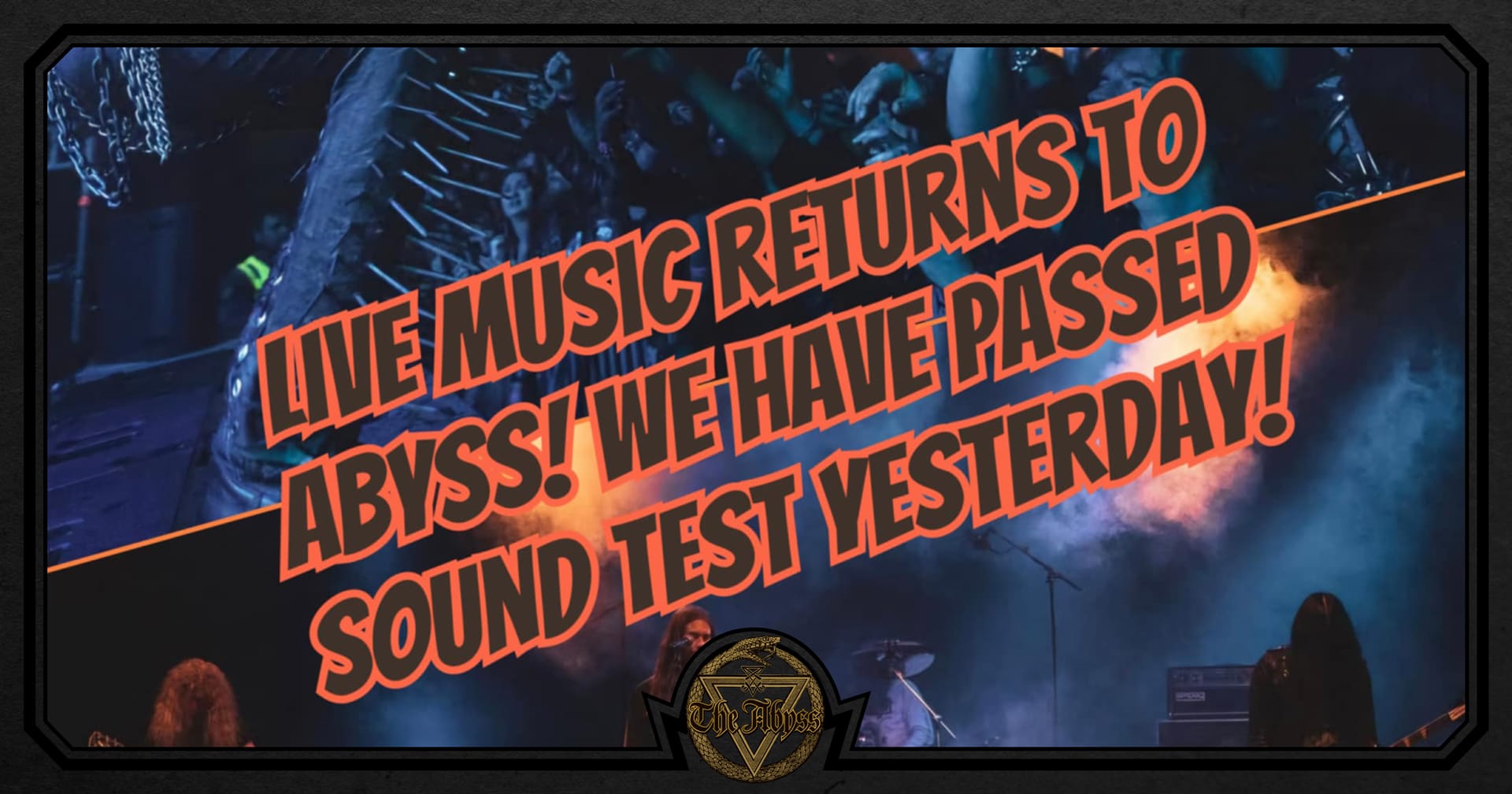 Welcome to The Abyss™ Heavy Metal Bar ⚡ Hårdrock Göteborg