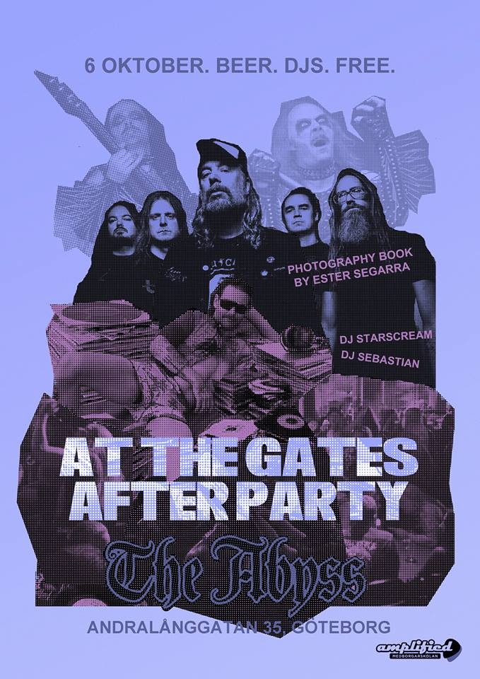 The Abyss - At The Gates - After Party - Ester Segarra - Saturday 6th October 2018