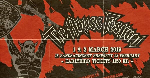 The Abyss Festival 2019 - Gothenburg - Early Bird ticket price