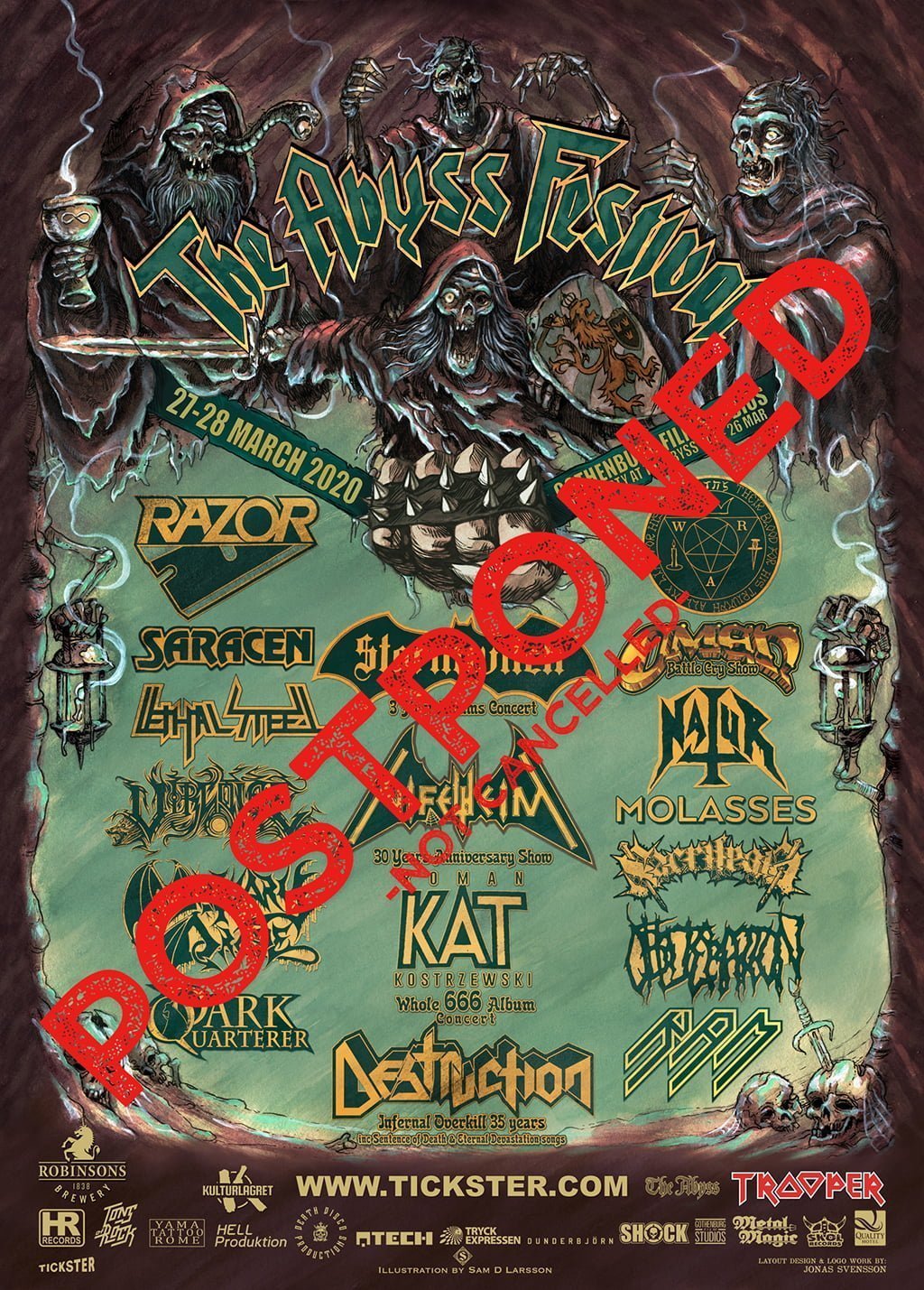 The Abyss Festival 2020 - March 27-28 - POSTPONED!