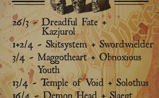 The Abyss - New Shows for Spring 2022 - More to come!!!