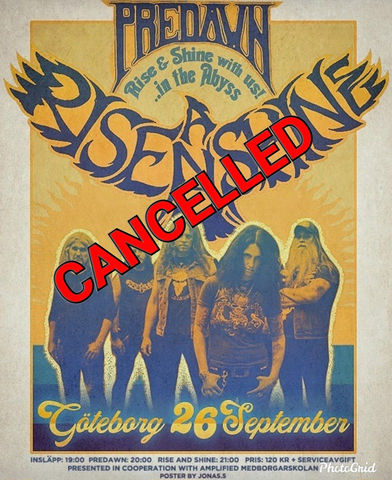 The Abyss - Rise and Shine + Predawn - Thursday 26th September 2019 - CANCELLED