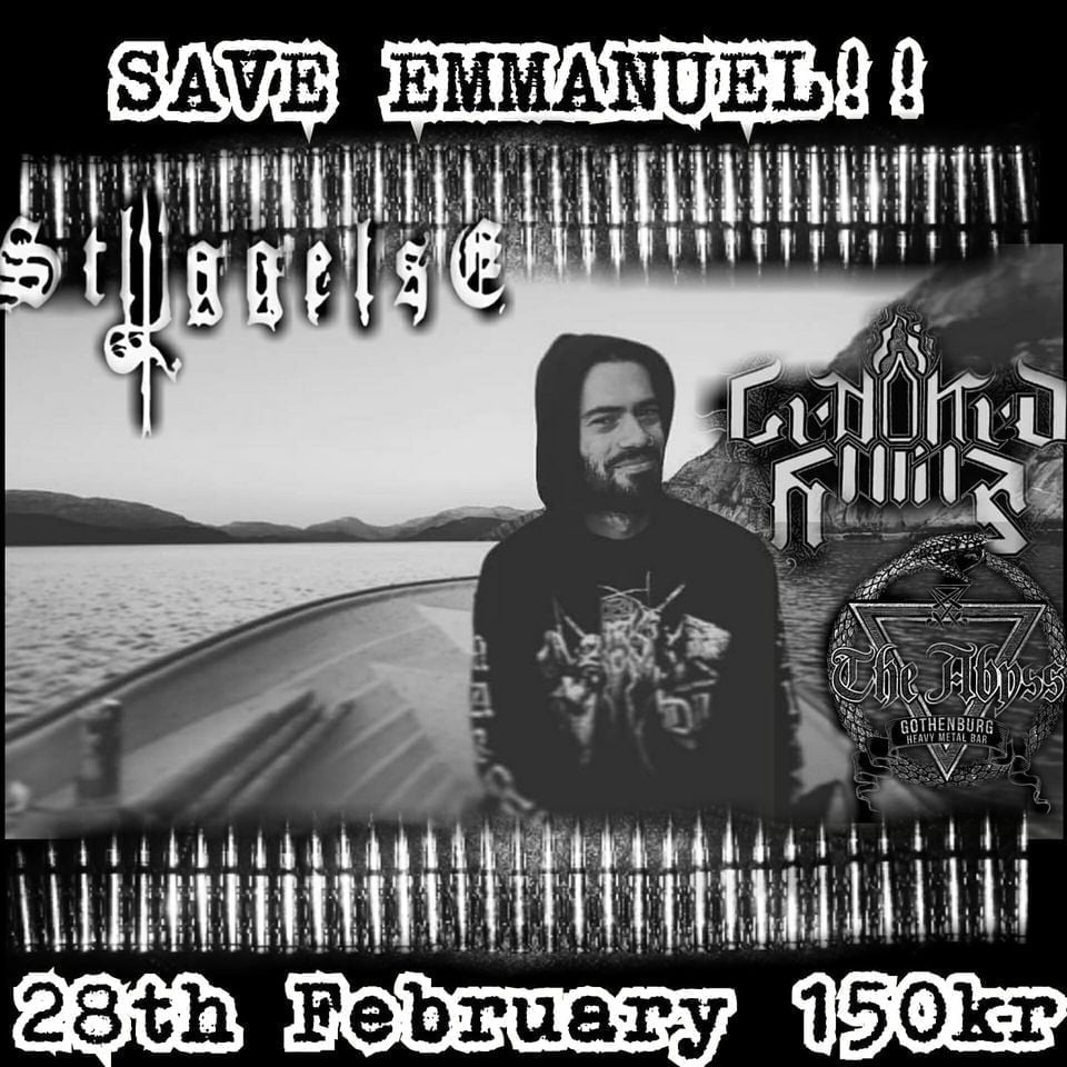 The Abyss - Save Emmanuel - Styggelse + Crooked Horns - 28th Feb 2018